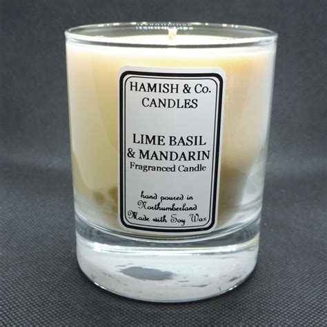 lime basil mandarin candle